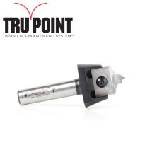 Amana Tool RC-1056 Tru Point Roundover Insert CNC System 1/8 Radius x 7/8 Dia x 1/4 x 1/2 Inch Shank Router Bit
