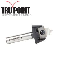 Amana Tool RC-1058 Tru Point Roundover Insert CNC System 1/4 Radius x 7/8 Dia x 1/2 x 1/2 Inch Shank Router Bit