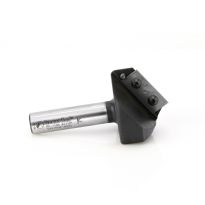 Amana Tool RC-1105 CNC Insert V-Groove 110 Deg x 1-3/4 Dia x 5/8 x 1/2 Inch Shank