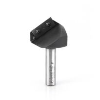 Amana Tool RC-1105 CNC Insert V-Groove 110 Deg x 1-3/4 Dia x 5/8 x 1/2 Inch Shank