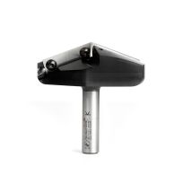 Amana Tool RC-1111 Insert V-Groove 140 Deg x 3-5/64 Dia x 1/2 x 1/2 Inch Shank CNC