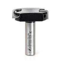 Amana Tool RC-2242 Insert Carbide Spoilboard Surfacing, Rabbeting, Flycutter, Slab Leveler & Surface Planer 1/8 Radius x 1-3/4 Dia x 15/32 x 1/2 Inch Shank Router Bit