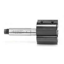 Amana Tool RC-2383 CNC Insert Straight Rabbeting 2+2 Design x 2-3/8 Dia x 2 Inch x 3/4 Shank