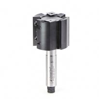Amana Tool RC-2383 CNC Insert Straight Rabbeting 2+2 Design x 2-3/8 Dia x 2 Inch x 3/4 Shank