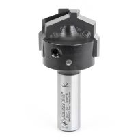 Amana Tool RC-2483 CNC Insert Nova System Traditional Plunge Form for MDF & Wood Cabinet Doors 1-3/8 Dia x 25/64 x 1/2 Inch Shank