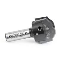 Amana Tool RC-2484 CNC Insert Nova System Ogee Raised Panel for MDF & Wood Cabinet Doors 1-7/64 Dia x 1/4 x 1/2 Inch Shank