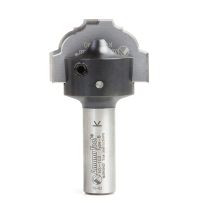 Amana Tool RC-2490 CNC Insert Nova System Cove & Bead Plunge Form for MDF & Wood Cabinet Doors 3/4 Dia x 7/16 x 1/2 Inch Shank