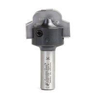 Amana Tool RC-2499 CNC Insert Nova System Classical Cove Plunge Form for MDF & Wood Cabinet Doors 1-11/32 Dia x 23/64 x 1/2 Inch Shank