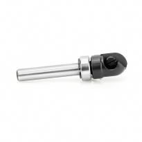 Amana Tool RC-45910 Carbide Tipped Insert Core Box 1/4 Radius x 1/2 Dia x 1/2 x 1/4 Inch Shank Single Flute Router Bit