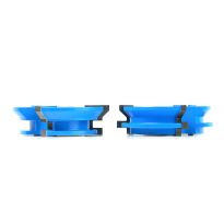 Amana Tool SC640 2-Piece Carbide Tipped 3-Wing V Paneling 2-5/8 Dia x 3/4 x 45 Deg x 1/2 & 3/4 Bore Set for 3/4 Material