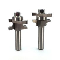 Whiteside 6005 Traditional Stile & Rail Set 1/2"Shank, 7/8"Cut Length, 3/8" Reveal