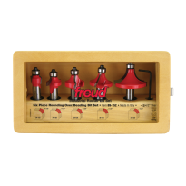 Freud 89-152 5 Piece Round Over-Beading Bit Set (1/2" Shank)