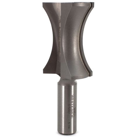 Whiteside 1480 Oval Edge Bit 1/2"Shank, 1-1/2"Bead Diameter, 1/4"D