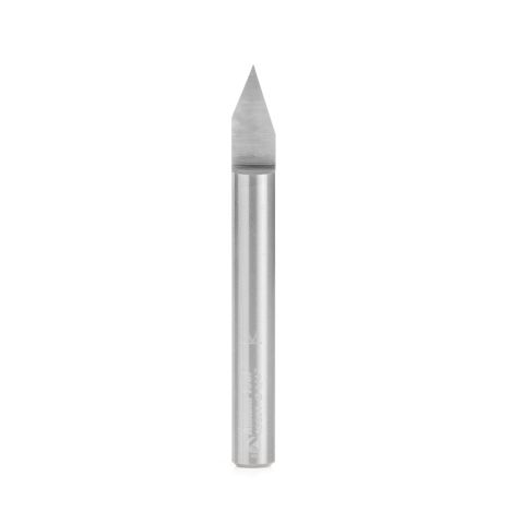 Amana Tool 45601 Solid Carbide 45 Degree Engraving 0.005 Tip Width x 1/4 Inch Shank Signmaking