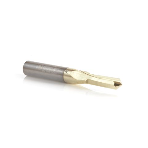 Amana Tool 45610 "Zero-Point" 90 Degree V-Groove and Engraving 3/16 Dia x 3/32 x 1/4 Shank ZrN Coated Router Bit