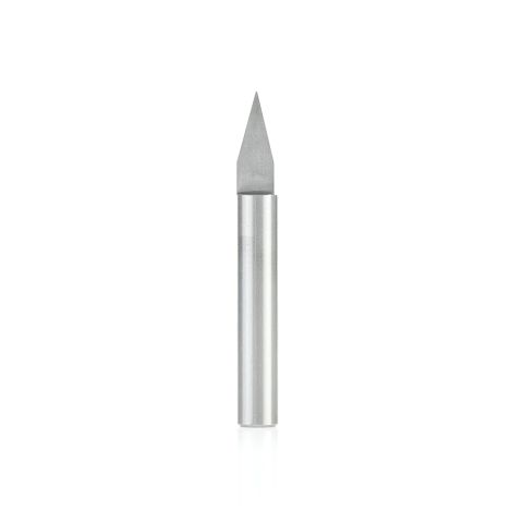 Amana Tool 45620 Solid Carbide 30 Degree Engraving 0.0108 Tip Width x 1/4 Inch Shank Signmaking