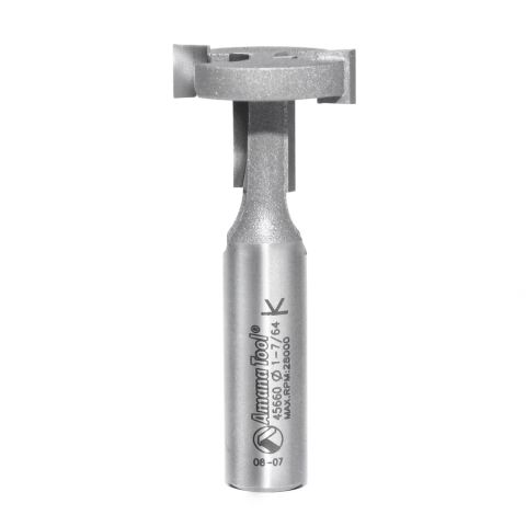 Amana Tool 45660 T-Slot Square Edge 1-1/8 Dia x 13/16 x 1/2 Inch Shank