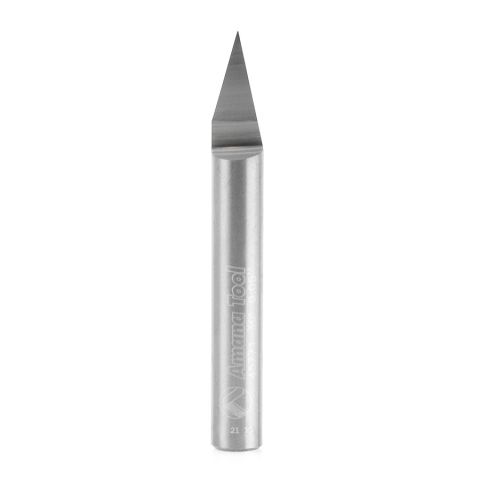Amana Tool 45771 Solid Carbide 30 Degree Engraving 0.005 Tip Width x 1/4 Inch Shank Signmaking