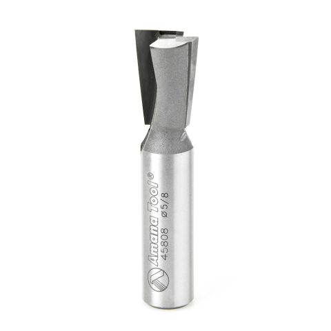 Amana Tool 45808 Carbide Tipped Dovetail 7 Deg x 5/8 Dia x 7/8 x 1/2 Inch Shank