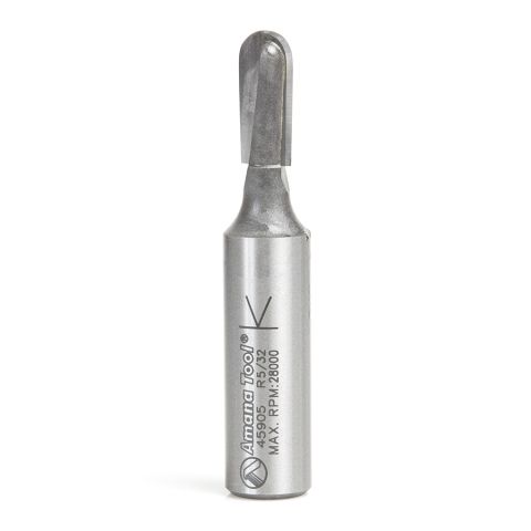 Amana Tool 45905 Carbide Tipped Core Box 5/32 Radius x 5/16 Dia x 3/4 x 1/2 Inch Shank