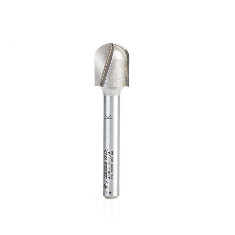 Amana Tool 45907 Carbide Tipped Core Box 1/4 Radius x 1/2 Dia x 5/8 x 1/4 Inch Shank