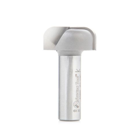 Amana Tool 45986-S Carbide Tipped Bowl & Tray 1/4 Radius x 1-1/8 Dia x 1/2 x 1/2 Inch Shank