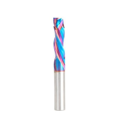 Amana Tool 46031-K CNC Solid Carbide Spektra™ Extreme Tool Life Coated Compression Spiral 3 Flute x 3/8 Dia x 1-1/4 x 3/8 Shank