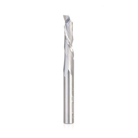 Amana Tool 46036 CNC Solid Carbide Compression Spiral Single Flute 1/4 Dia x 1 Inch x 1/4 Inch Shank