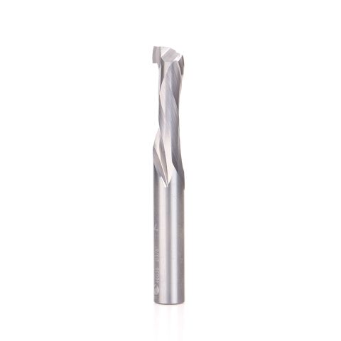 Amana Tool 46038 CNC Solid Carbide Compression Spiral Single Flute 3/8 Dia x 1-1/8 x 3/8 Inch Shank