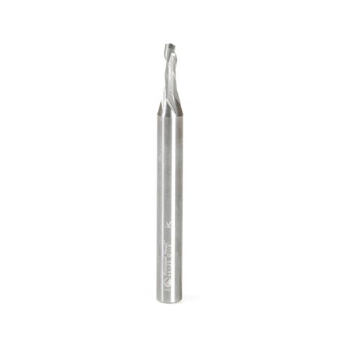 Amana Tool 46139 CNC Solid Carbide Compression Spiral Single Flute 1/8 Dia x 3/8 x 1/4 Inch Shank