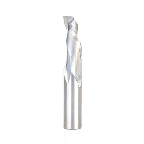 Amana Tool 46158 CNC Solid Carbide Compression Spiral Single Flute 1/2 Dia x 1-1/8 x 1/2 Inch Shank