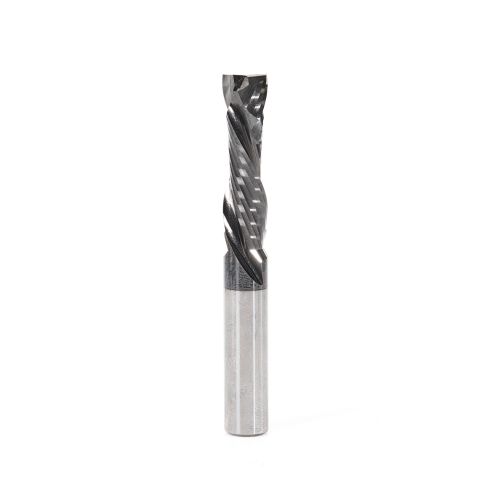 Amana Tool 46172-DLC CNC Solid Carbide Compression Spiral Diamond-Like Carbon (DLC) Coated for Solid Wood 3/8 Dia x 1-1/4 Inch x 3/8 Shank