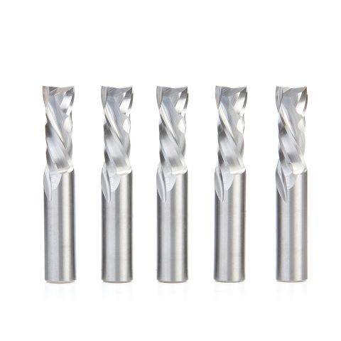 Amana Tool 46188-5 Pack CNC Solid Carbide Compression Spiral 1/2 Dia x 1-1/4 x 1/2 Inch Shank