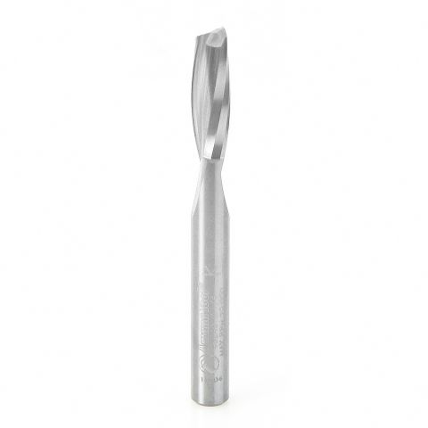 Amana Tool 46249 Solid Carbide Spiral Plunge for Solid Wood 1/4 Dia x 3/4 x 1/4 Inch Shank Up-Cut