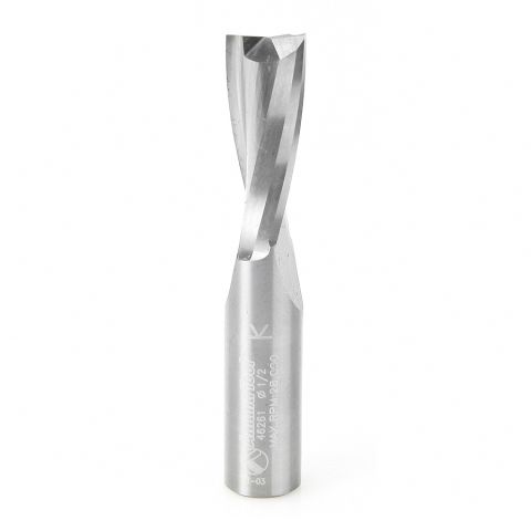 Amana Tool 46261 Solid Carbide Spiral Plunge for Solid Wood 1/2 Dia x 1-1/4 x 1/2 Inch Shank Up-Cut