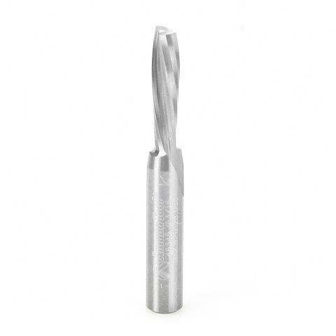Amana Tool 46345 Solid Carbide Spiral Plunge for Solid Wood 3/16 Dia x 5/8 x 1/4 Inch Shank Down-Cut