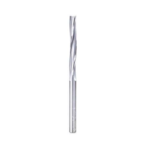 Amana Tool 48462 Solid Carbide CNC Foam Cutting Up-Cut Square End 3 Flute Spiral 1/4 Dia x 2 x 1/4 Shank x 4 Inch Long Router Bit