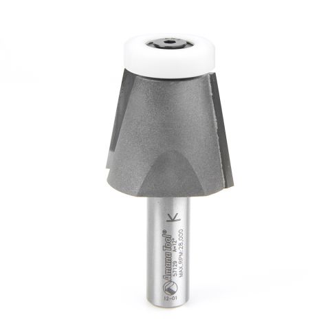 Amana Tool 57129 Carbide Tipped Wilsonart® SSV Bowl Solid Surface 1-1/2 Dia x 1-1/4 x 12 Deg x 1/2 Inch Shank