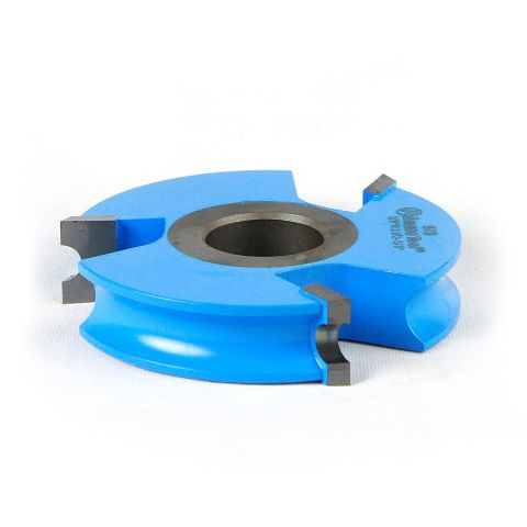 Amana Tool 973 Carbide Tipped 3-Wing Bullnose 1/8 Radius x 1/4 Bead Radius x 2-5/8 Dia x 9/16 x 1/2 & 3/4 Bore