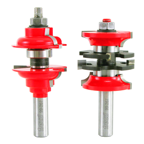 Freud 99-267 1-7/8" (Dia.) Entry & Interior Door Router Bit System