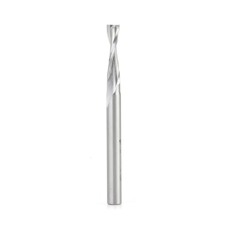 Amana Tool HSS1632 High Speed Steel (HSS) Double Flute Spiral Aluminum Cutting 7/32 Dia x 7/8 x 1/4 Inch Shank Up-Cut Router Bit