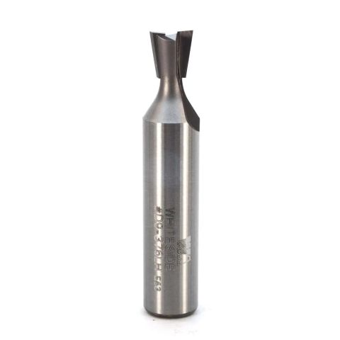 Whiteside D9-376LH Left Hand 9-Degree Dovetail Bit 1/2"Shank, 3/8"Large Diameter, 3/8"Depth Of Cut