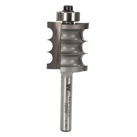 Whiteside 3200 Multi-Beading Bit 1/4"Shank, 1/8"R, 1"Cut Length