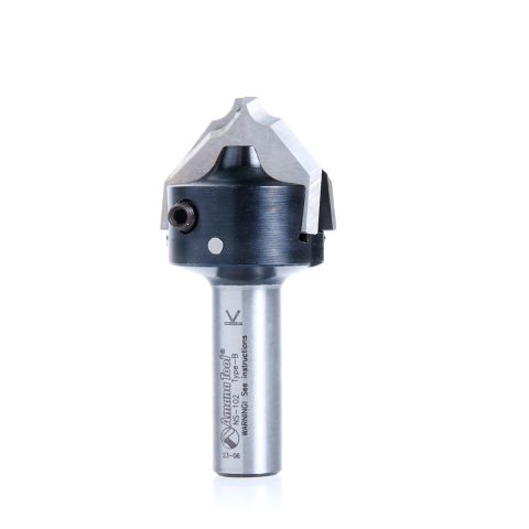 Amana Tool RC-2453 CNC Insert Multi Profile Step 3 for MDF Cabinet Doors 32mm Dia x 24 mm x 1/2 Shank