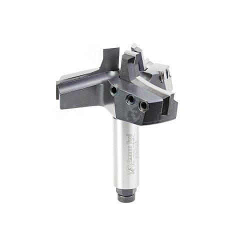 Amana Tool RC-4050 CNC Insert 3 Flute Multi Profile Raised Panel Solid Carbide 95mm Dia x 20mm x 3/4 Shank for Profile #1